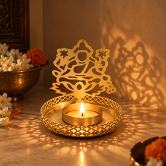 Lakshmi's Shadow | Moradabad Iron Shadow Diya