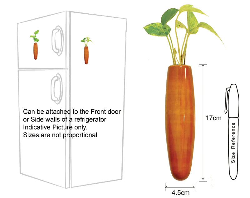 Magnetic Fridge vase