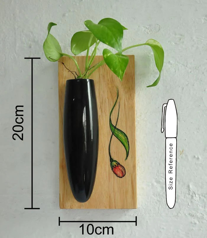 Wooden Home Decor Mini Wall Hanging Planter