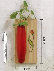 Wooden Home Decor Mini Wall Hanging Planter