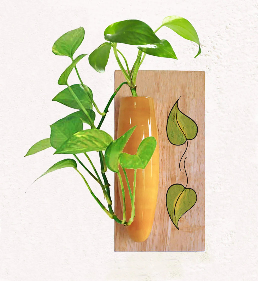 Wooden Home Decor Mini Wall Hanging Planter