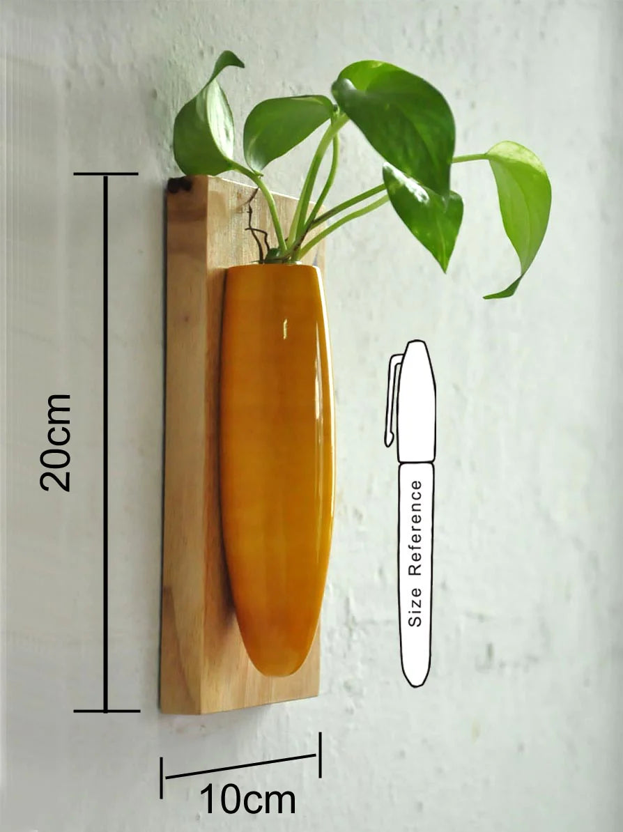 Wooden Home Decor Mini Wall Hanging Planter