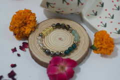 Blue Pottery Cup and Coaster Set – Tree-Rakhi Return Gift for Sister Combo 5