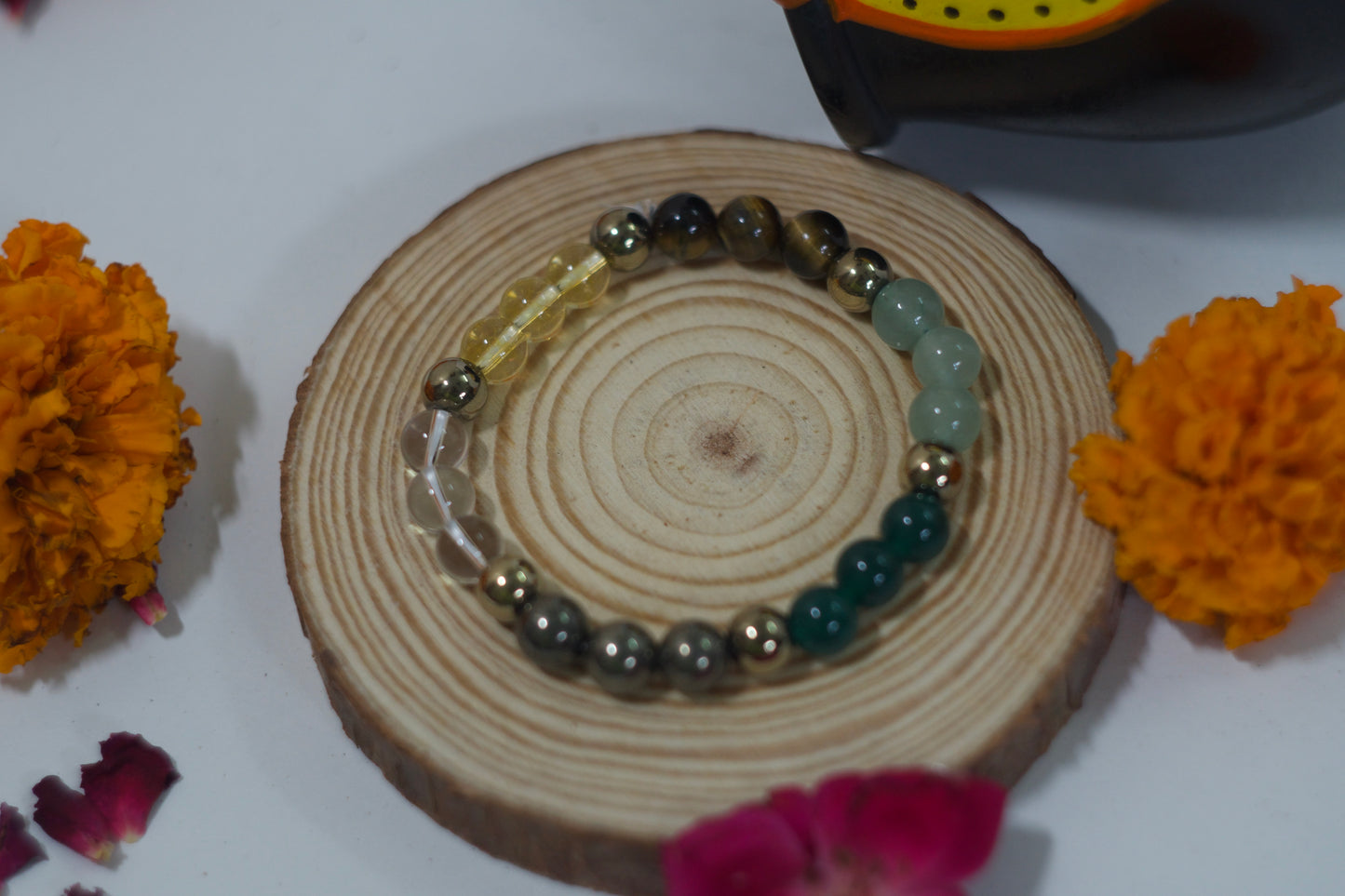 Black Pottery Pen Stand Rakhi Return Gift for Sister Combo 10