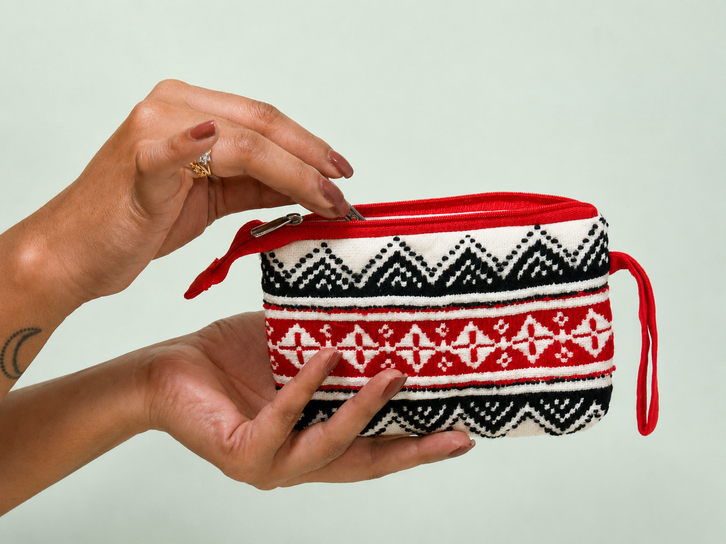 Toda Embroidery Accessory Set-Rakhi Return Gift for Sister Combo 4