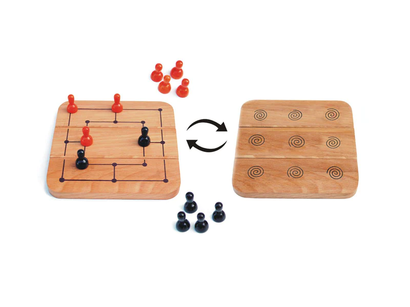 Six Men's Morris Board - Kids Rakhi Combo 6