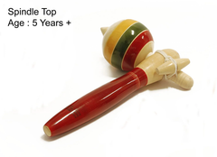Spinning Top & Spindle Set- Kids Rakhi Combo 2