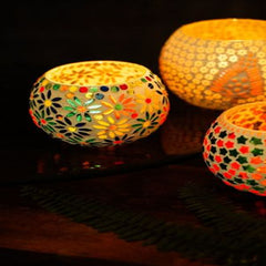 Tealight Holder Floral