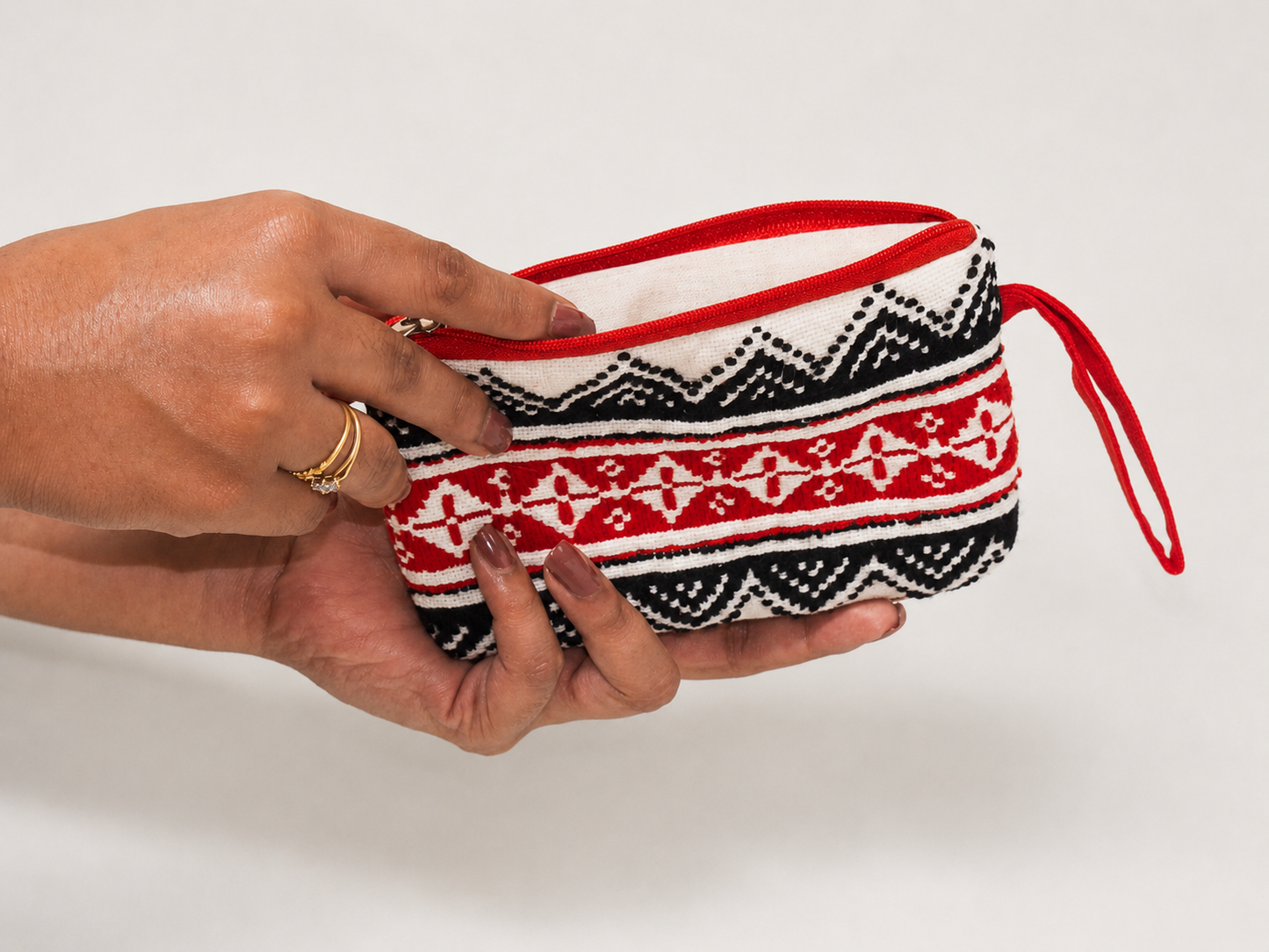 Eco-friendly Toda Embroidered Handy Bags