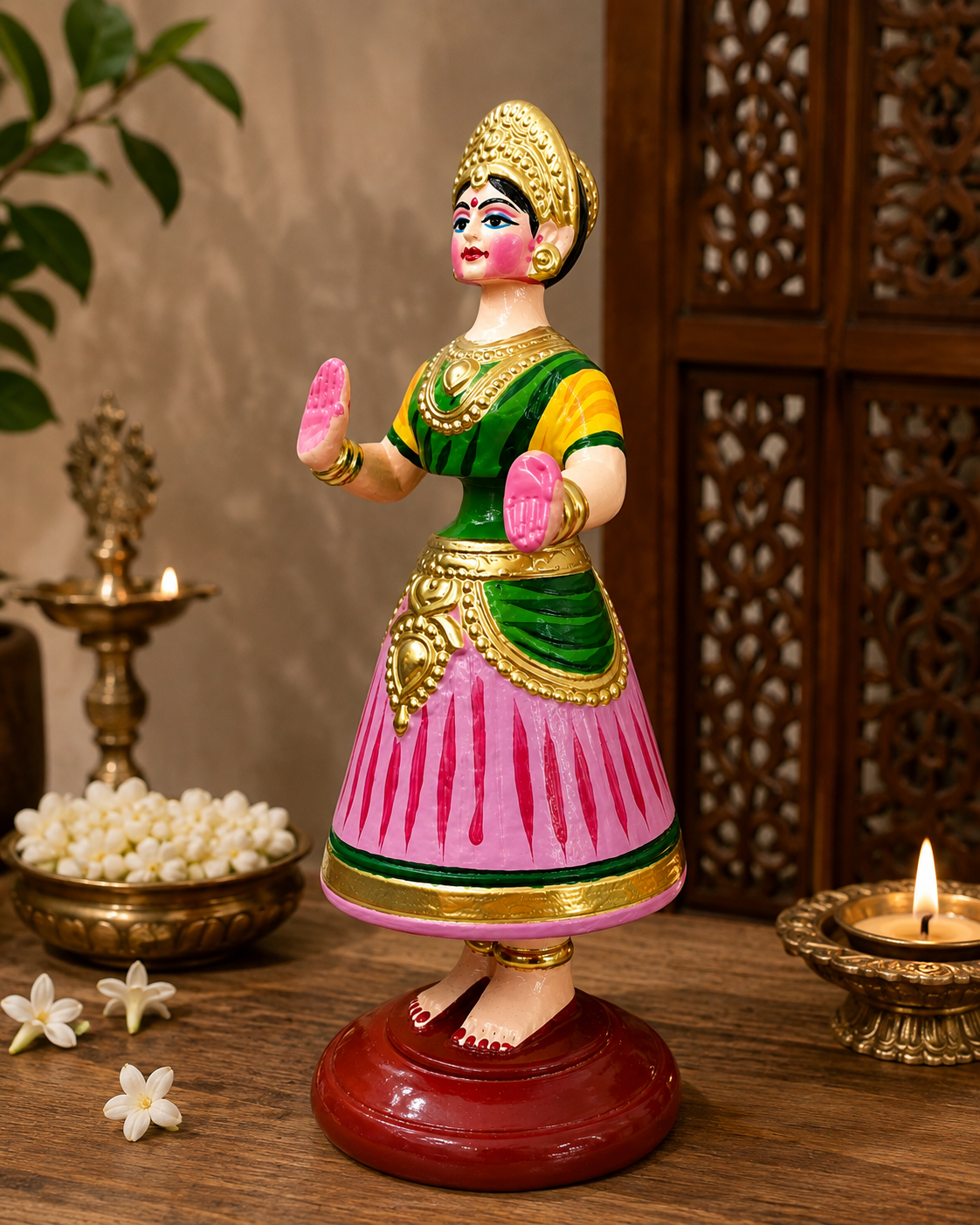 Thanjavur Dancing Queen's doll - 13 inches