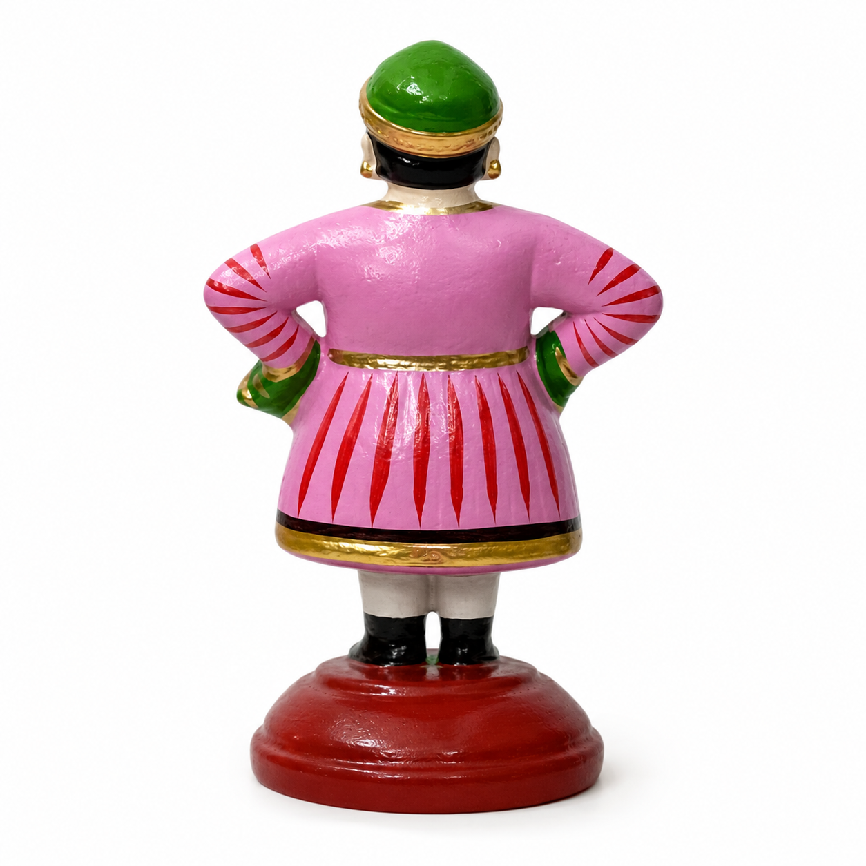 Thanjavur Dancing Raja doll - 13 inches