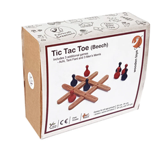 Wooden Tic Tac Toe Set- Kids Rakhi Combo 5