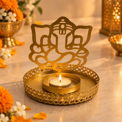 Ganeshji Iron Shadow Diya