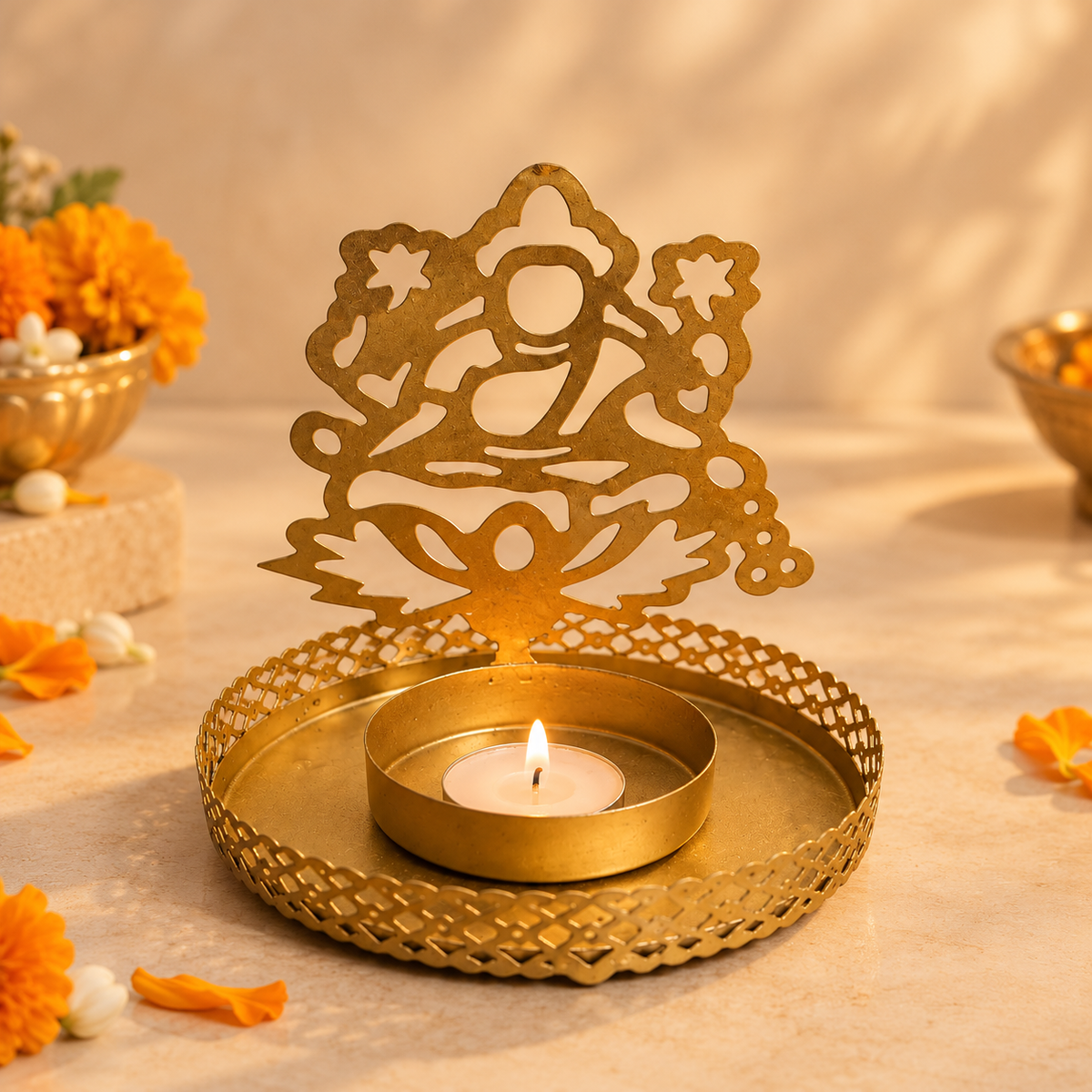 Lakshmiji Iron Shadow Diya