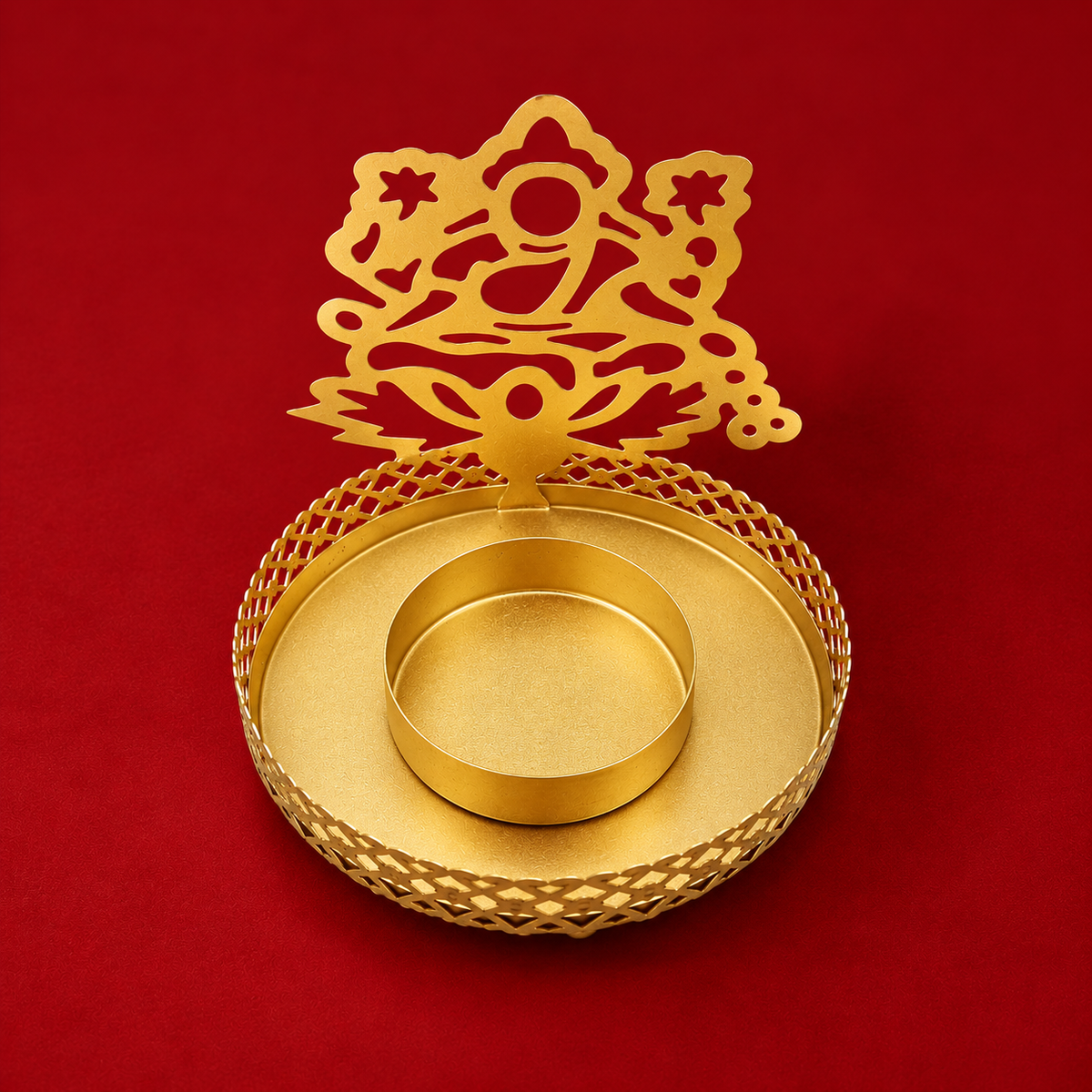 Lakshmi's Shadow | Moradabad Iron Shadow Diya
