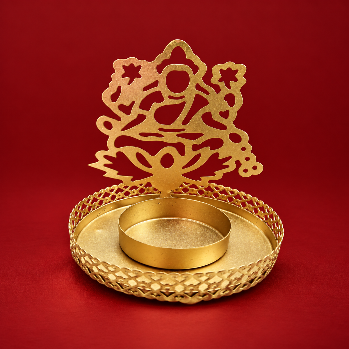 Lakshmi's Shadow | Moradabad Iron Shadow Diya