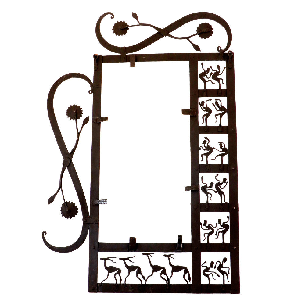 Village motif photo frame