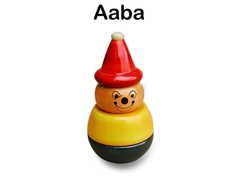 Wooden Aaba Stacking Wooden Toys