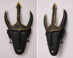Baster Art Wall Hanging Metal Craft Face