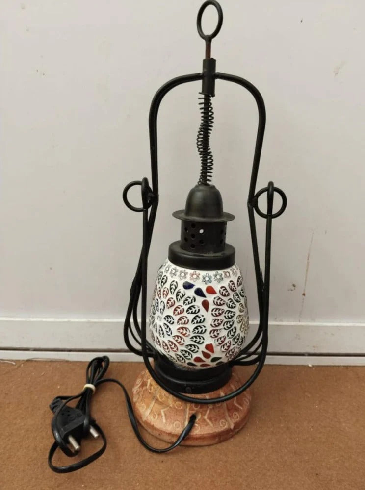 Blue Pottery Beautiful Lantern