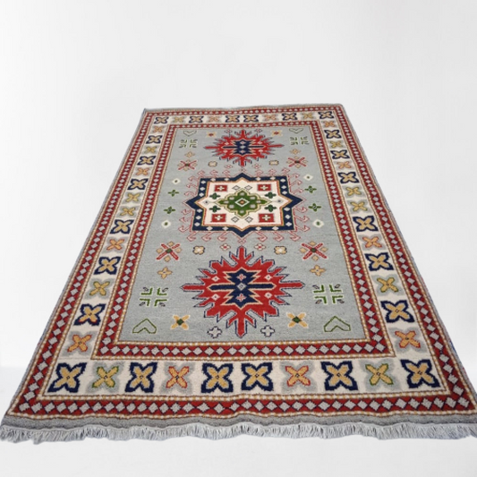 Aesthetic Sea Green Handmade Carpet