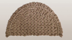 Alleppey Coir Semi Circle Brown