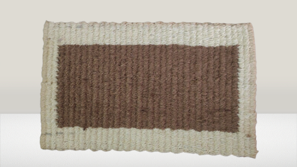 Alleppey Coir White And Brown