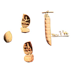 Almond Carving Sandalwood