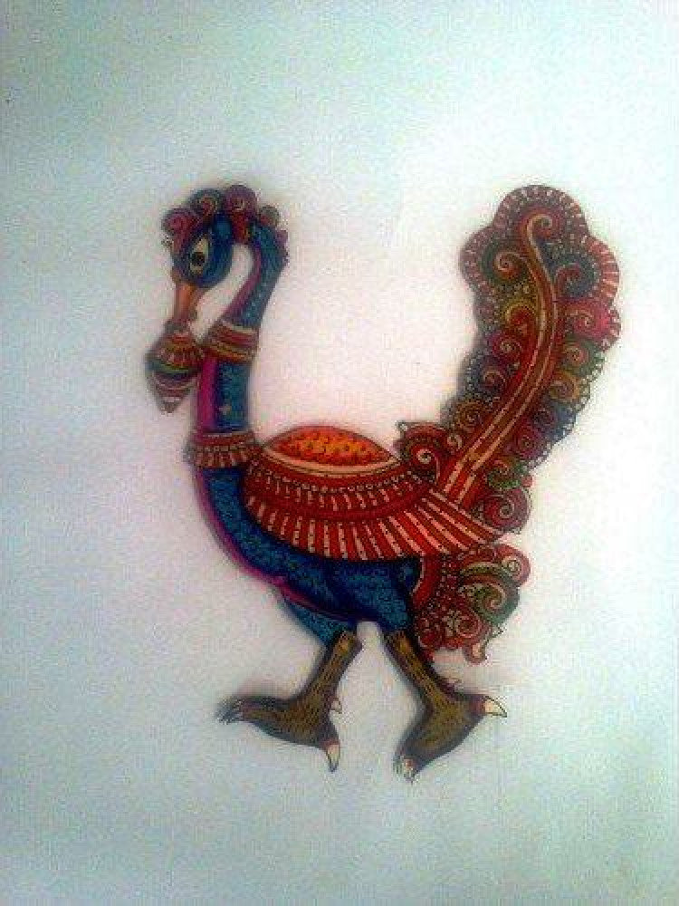 Beautiful Handmade Andhra Pradesh Leather Puppetry Toy Of Hansa Puppetry For Animal Lovers