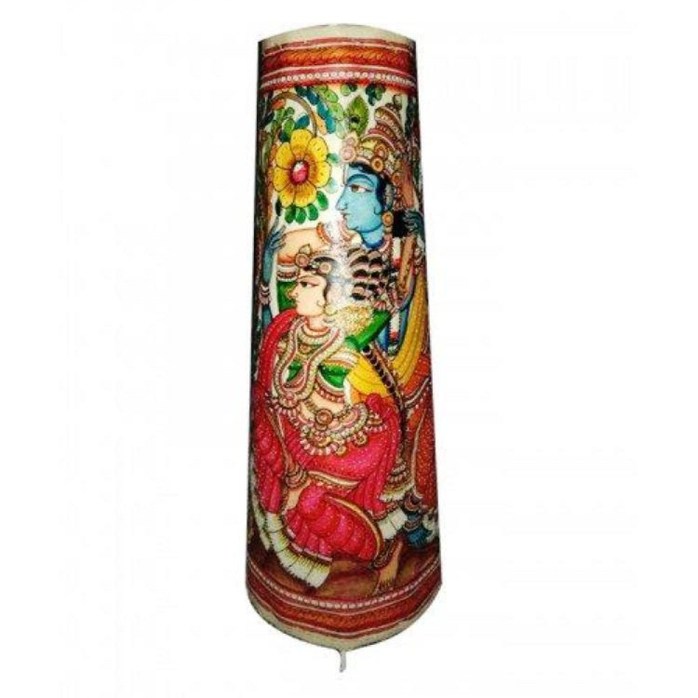 Andhra Pradesh Leather Puppetry Radha-Krishna Design Lamp Shade
