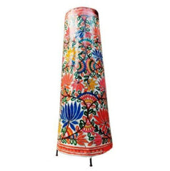 Leather Puppetry Handpanited Lotus Flower Lampshade