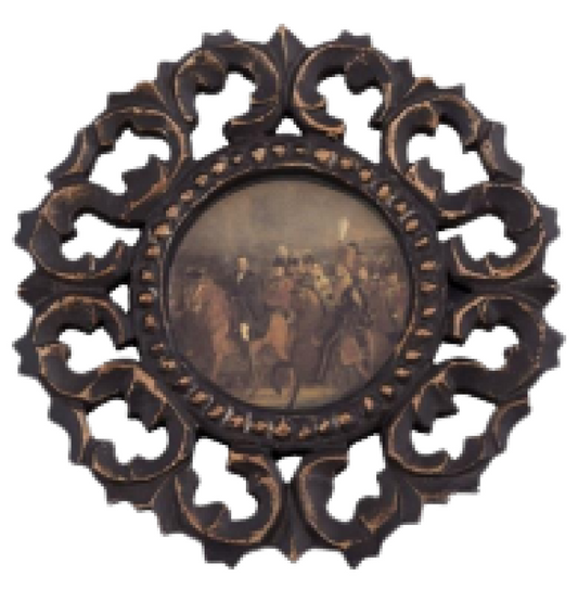 Anti-Patina Round Mirror Frame