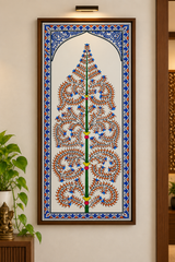 Beautiful Tree Odisha Pattachitra