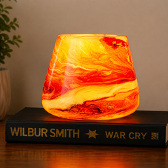 Orange Themed Table Lamp