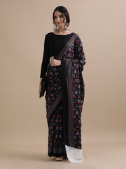 Bagru Block Print Cotton mulmul Saree Style 122