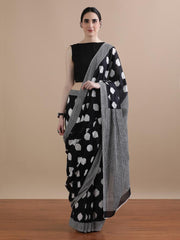 Bagru Block Print Cotton mulmul Saree Style 141