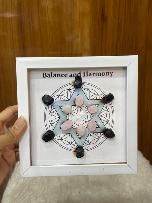 Balance and Harmony Crystal Frame