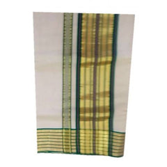 Traditional Balaramapuram Beautiful Cotton Saree with Golden Border for Women