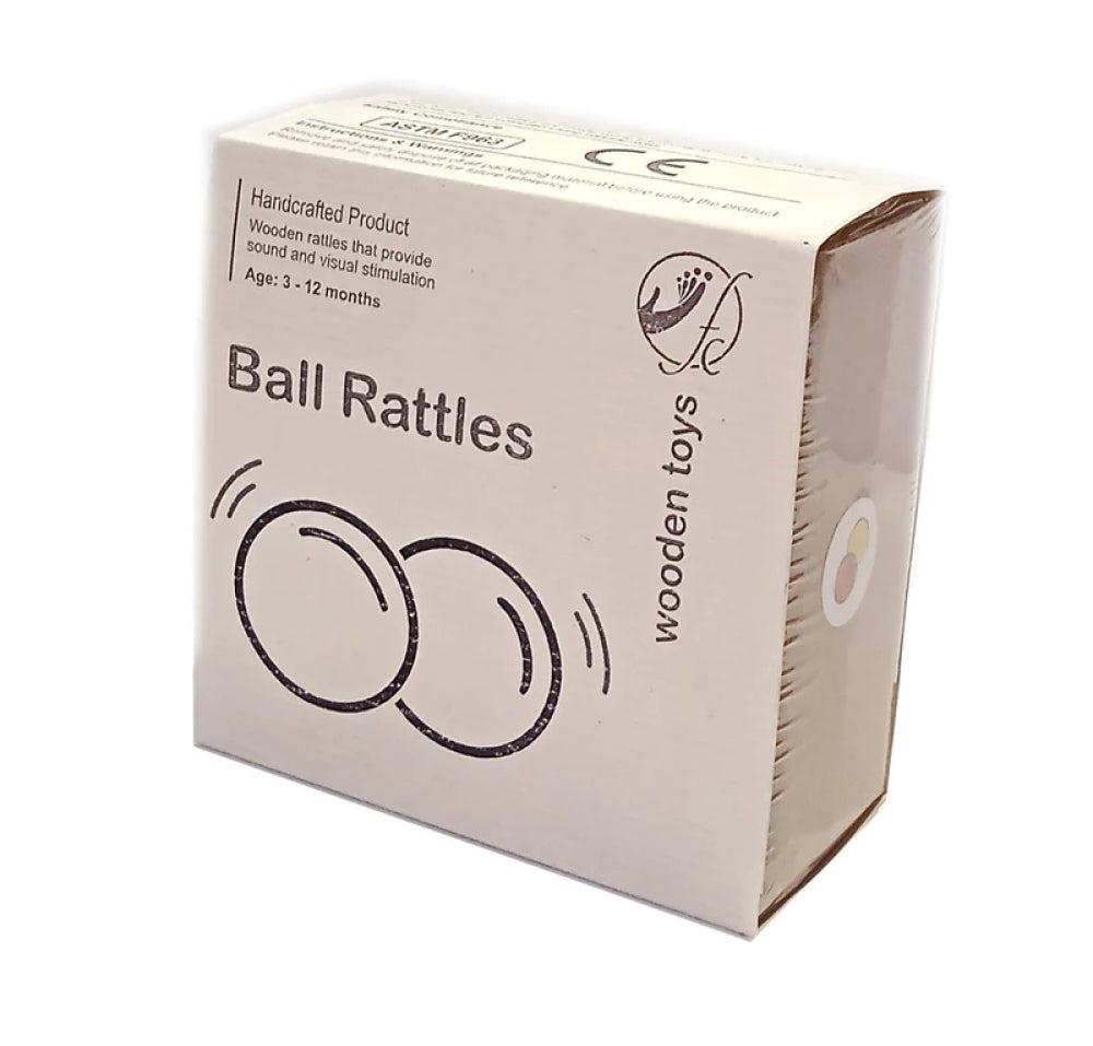 Ball Rattle set of 2