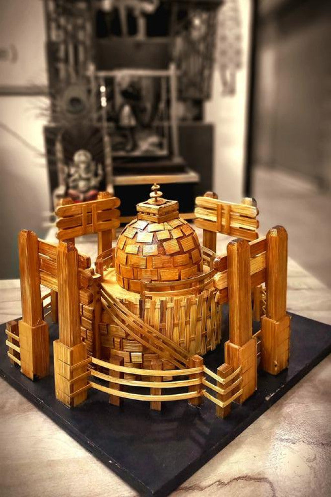 BAMBOO SANCHI STUPA