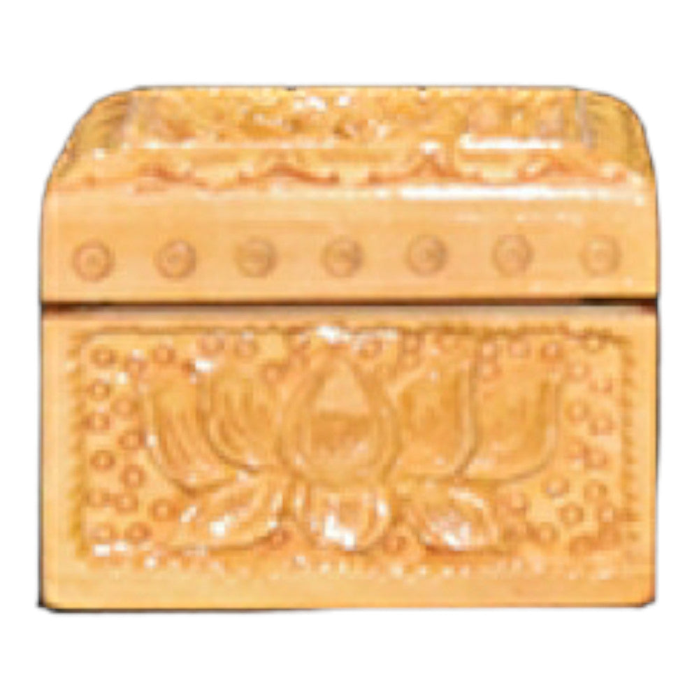 Handcarved Rign Box Of Banaras Wood Carving