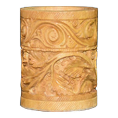 Banaras Wood Carving Candle Stand