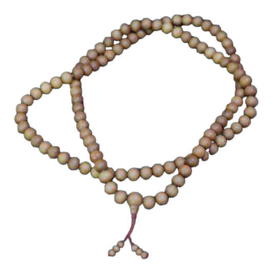 Banaras Wood Carving Sandalwood Jaap Maala (108 Beads)