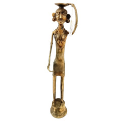 Bastar Handcrafted Male Metal Tribe