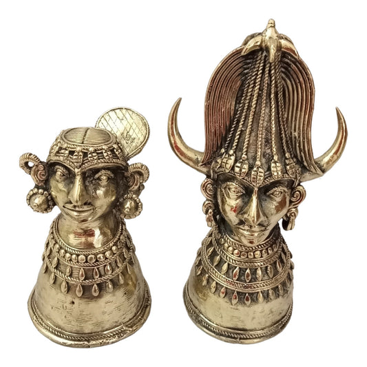 Bastar Metal Craft Head Pair Style 6