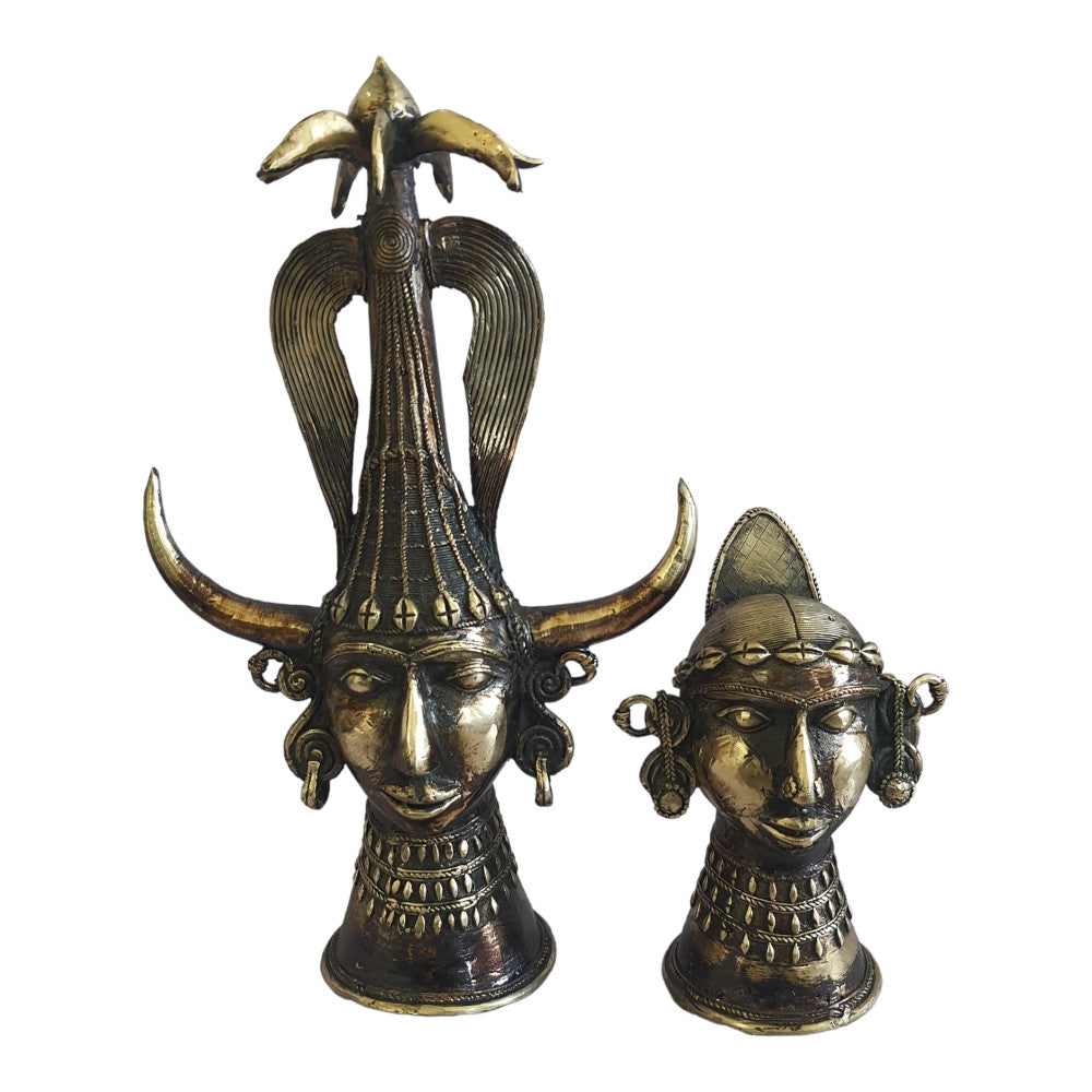 Bastar Metal Craft Head Pair Style 7