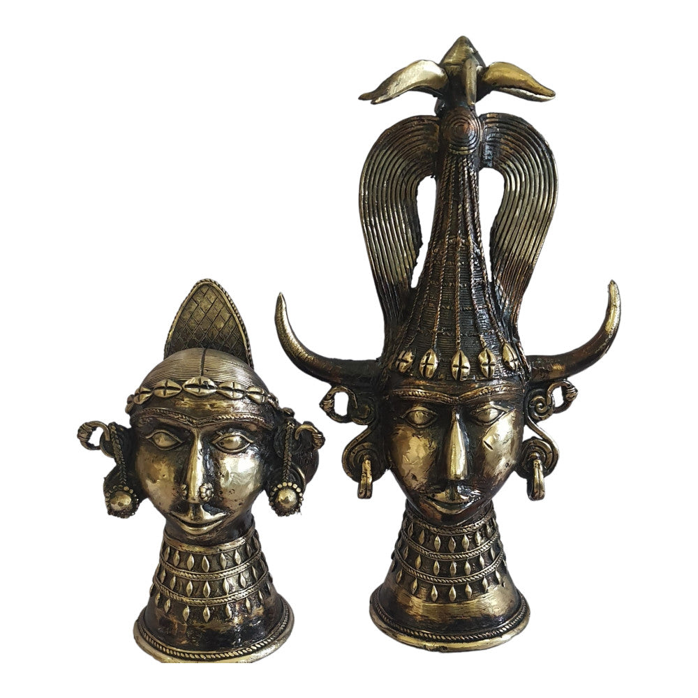Bastar Metal Craft Head Pair Style 8
