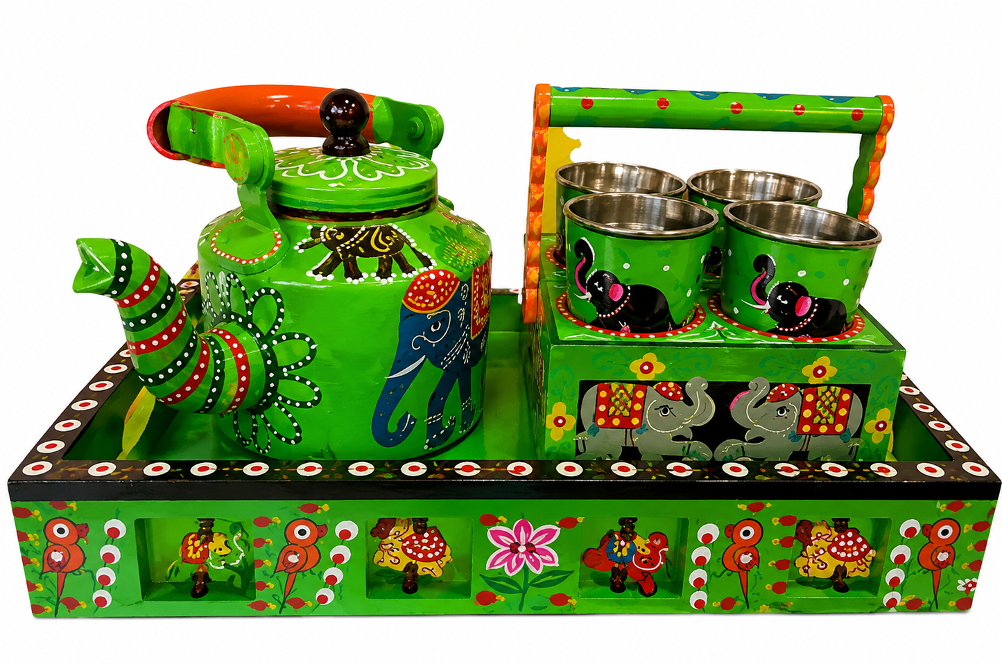 Complete Tea Stand Wooden Set