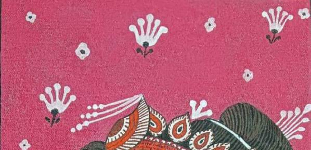 Beautiful Art Radha Krishna Nayan