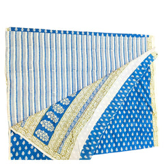 Beautiful Bagh Hand Block Print Floral Design Suit Materials